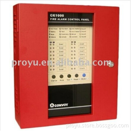 8 zone conventional fire alarm control panel for fire alarm system PY-CK1008
